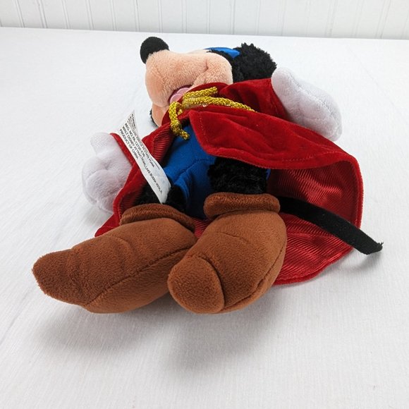 Disney Mickey Mouse Sorcerer's Apprentice Plush Stuffed Animal 14" Disneyland - Picture 9 of 9
